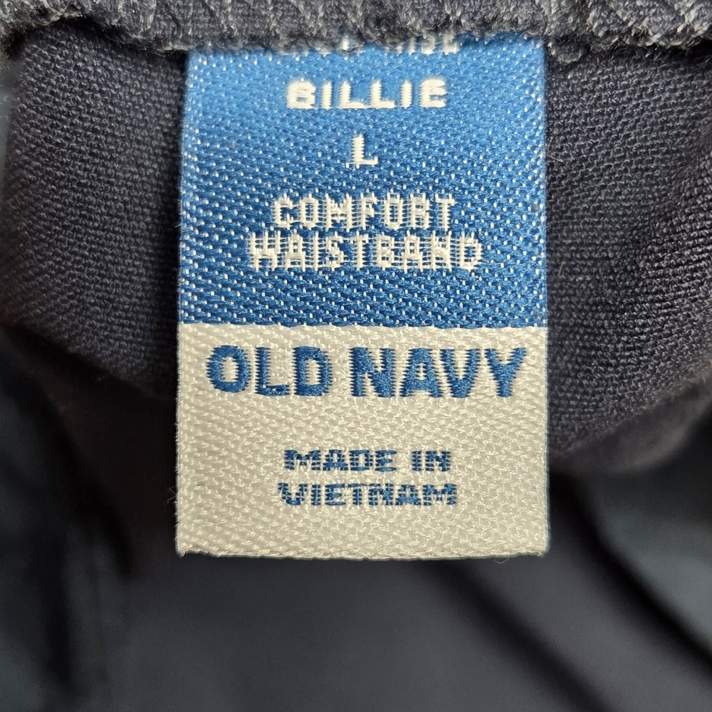Old Navy High-Waisted Gray Billie Straight Women's Ankle Pants - Picture 6 of 7